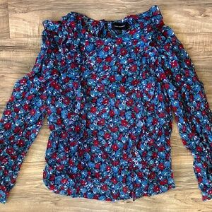 NWT - Robert Rodriguez Juliette Ruffle Blouse size 4